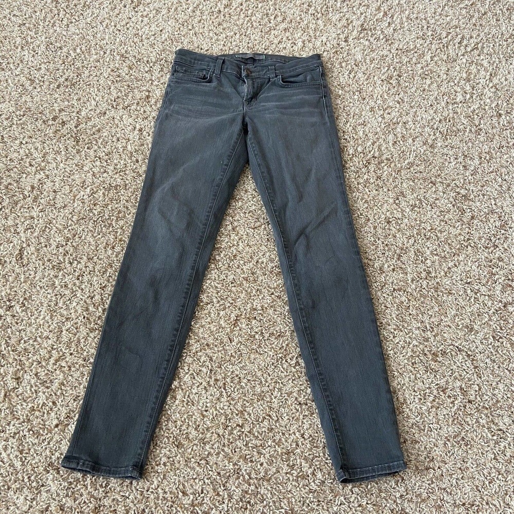 J Brand Dark Wash Gray 27 Skinny Leg Jeans Dare Cut 8428 Pants